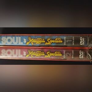Unopened DVD special Soultrain Midnight Special vol. 1 and 2